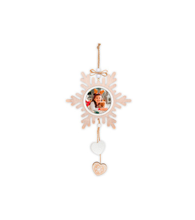 Pendente de Natal - Floco de Neve ERLING