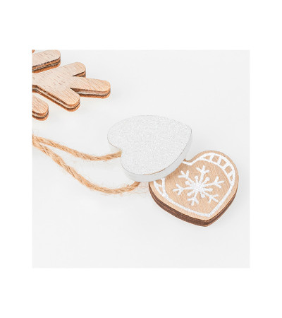 Pendente de Natal - Floco de Neve ERLING
