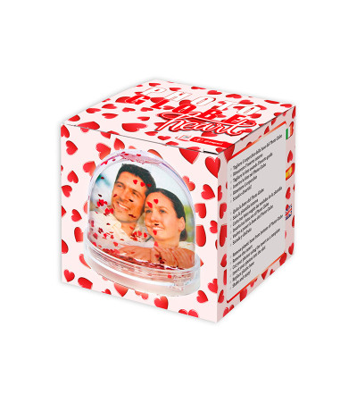 Bola de corações personalizável