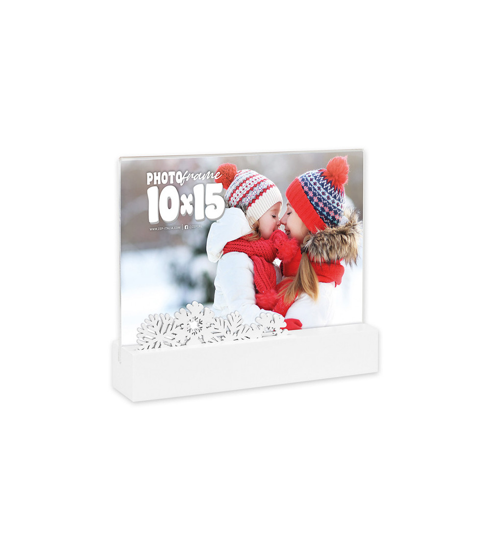 Moldura acrílica Serena 10x15 - horizontal personalizável