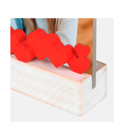 Moldura acrílica Gemma 10x15 - horizontal personalizável