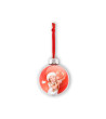 Bola de Natal 7,5cm personalizável