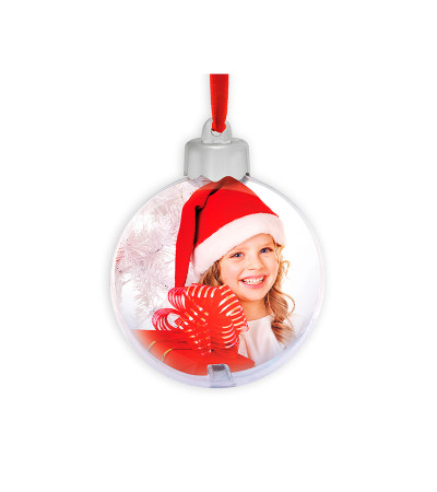 Bola de Natal 10cm personalizável